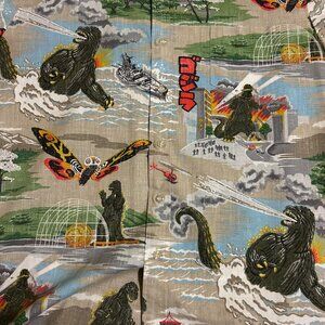 Reyn Spooner *LIMITED EDITION* Godzilla in Nippon - $550